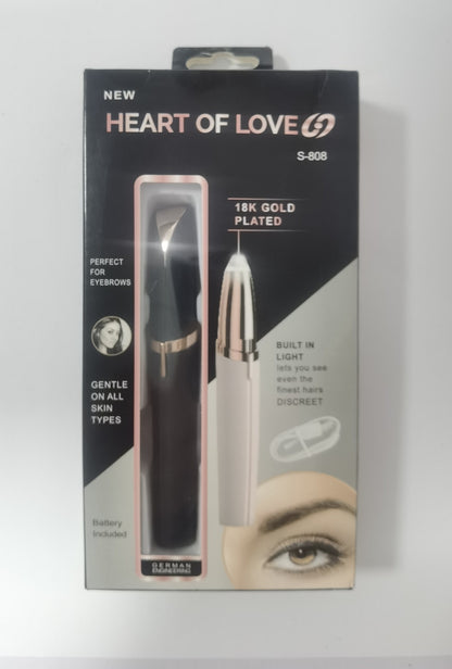 Mini Electric Eyebrow Trimmer with LED Light