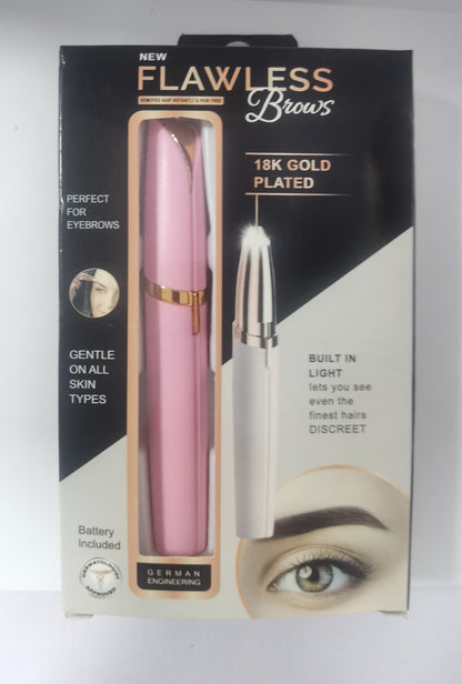 Mini Electric Eyebrow Trimmer with LED Light