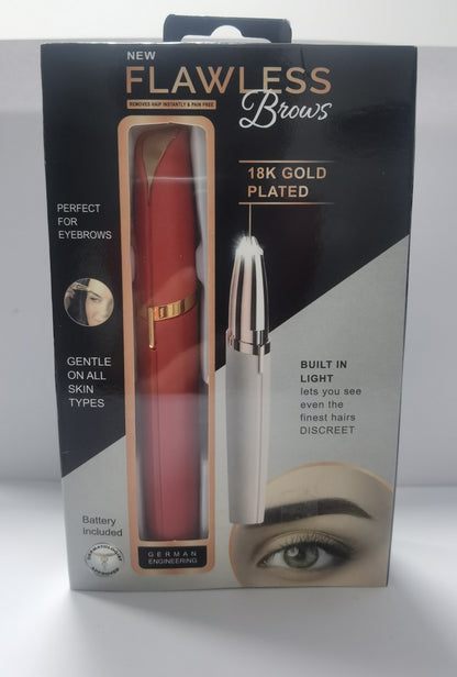 Mini Electric Eyebrow Trimmer with LED Light