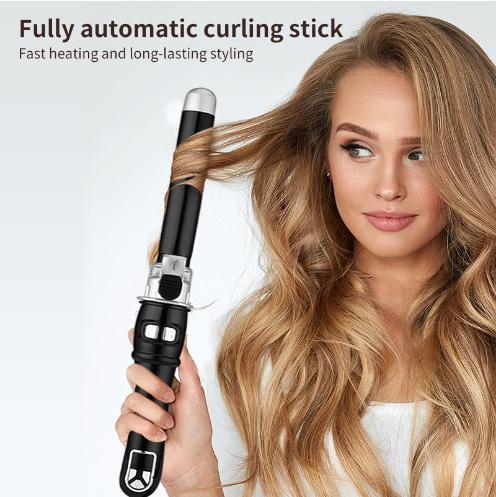 LCD Temperature-Controlled Automatic Hair Curler